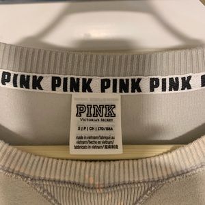 Velour long sleeve top